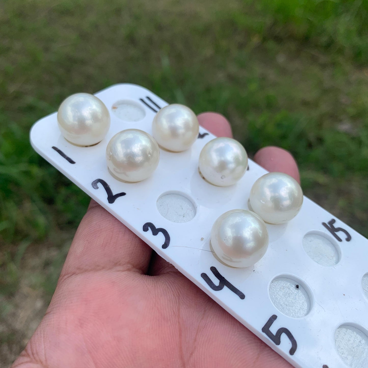 15.1-15.8mm Loose Indonesia White Sea Pearl White South Sea Pearl BoZorX HB-R