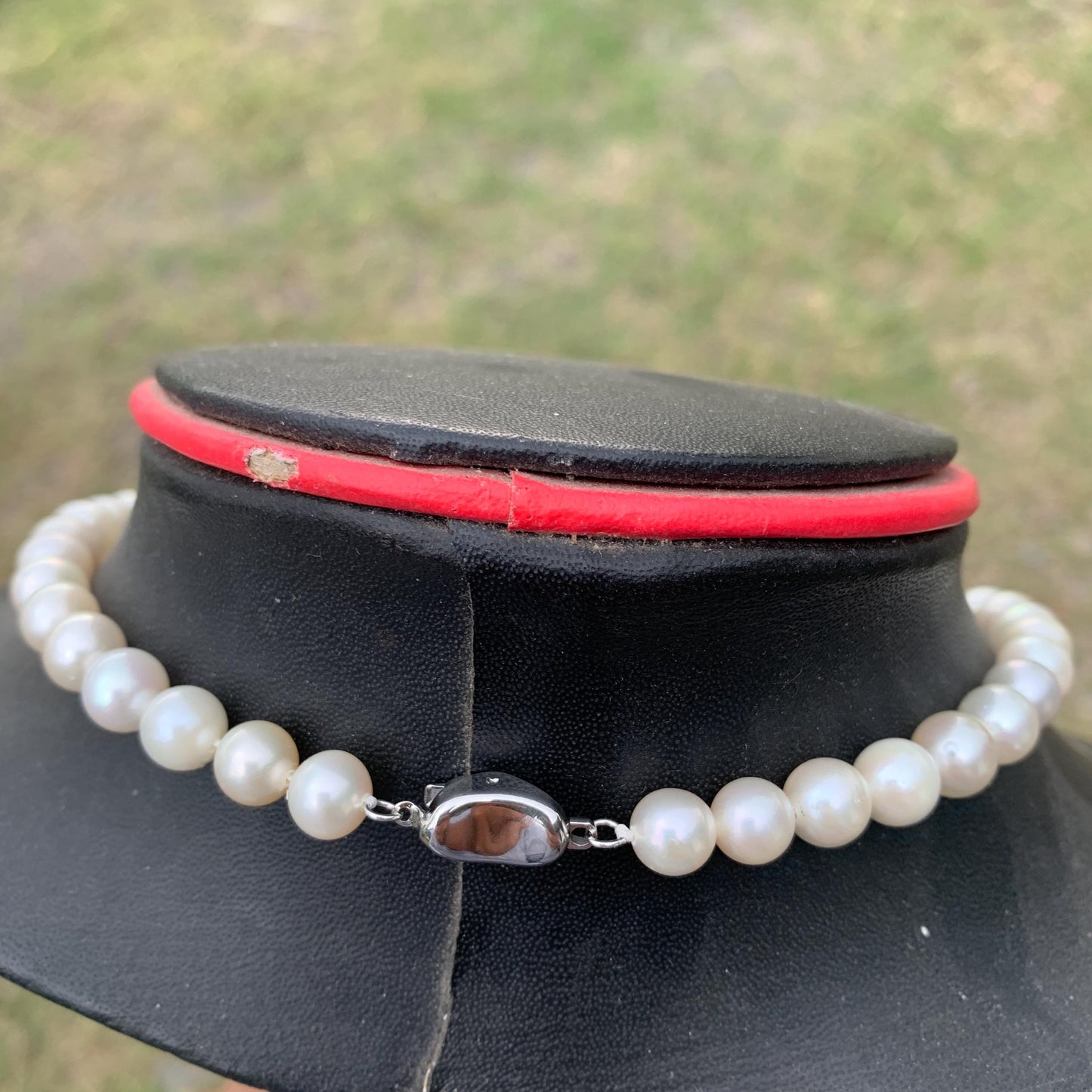 Loose White South Sea Pearl Necklace: Indonesian Saltwater Pearls 7.4mm-11.4mm