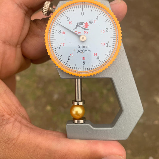 Loose Golden South Sea Pearl Beads Sea Pearl Beads High Grade Loose Saltwater Pearl Bead Small-4