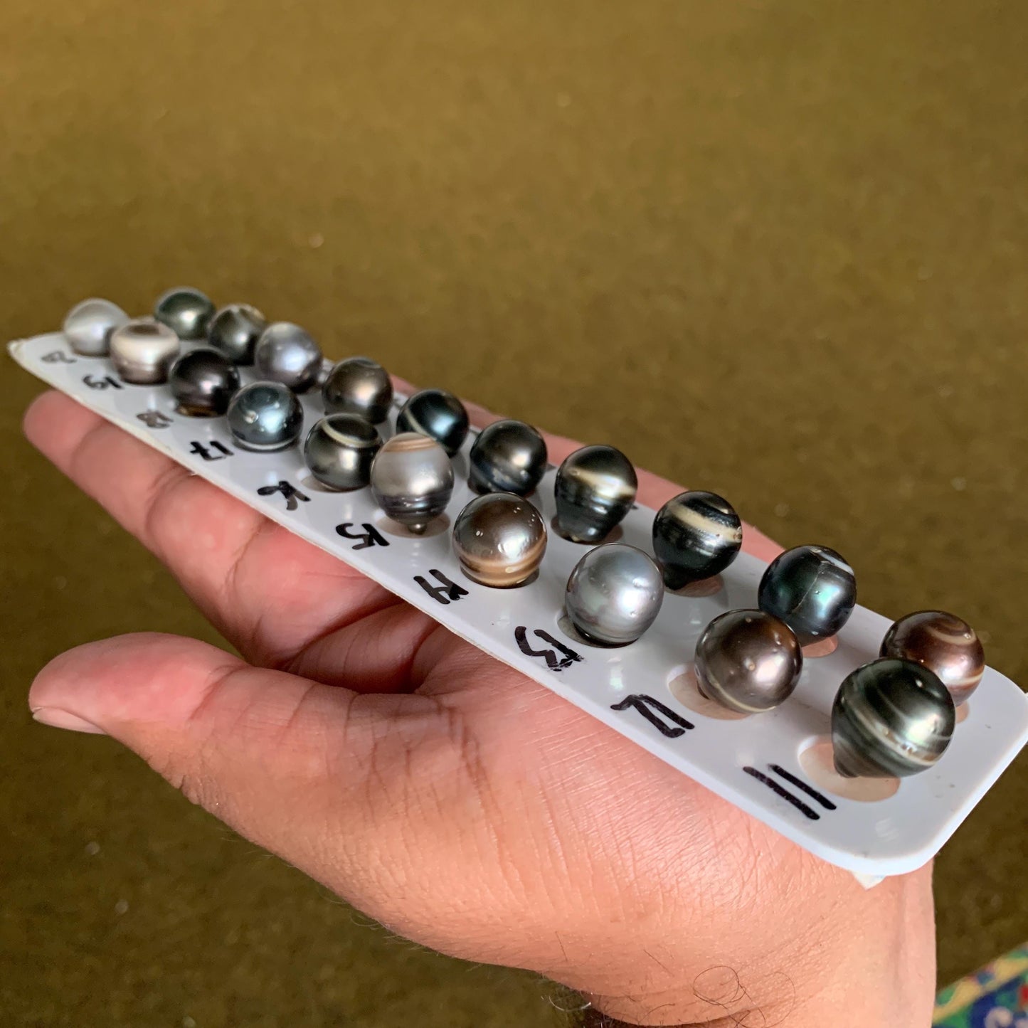 13mm Loose Seawater Tahitian Pearl Baroque Tahitian Pearl Beads BoZorX BT-12-1