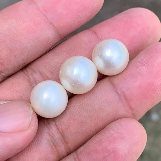 Indonesia Loose Seawater Pearl Special Edition Pearl Beads BoZorX Auct-I