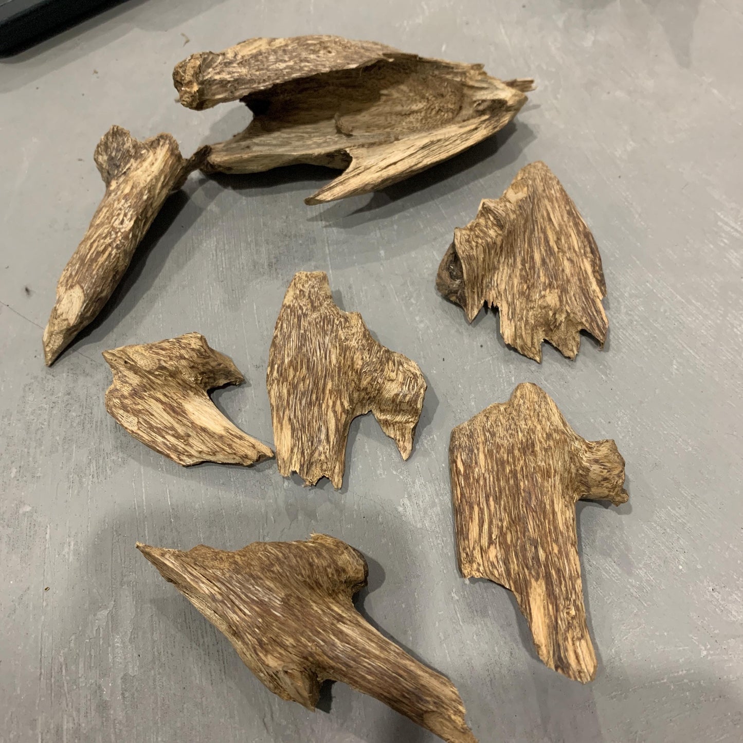 Agarwood Chips Chénxiāng Oud Incense Oudh Xiāng Kyara Kynam Aloeswood Kinam qí nán Jinkoh Englewood Grams  Solid Wood