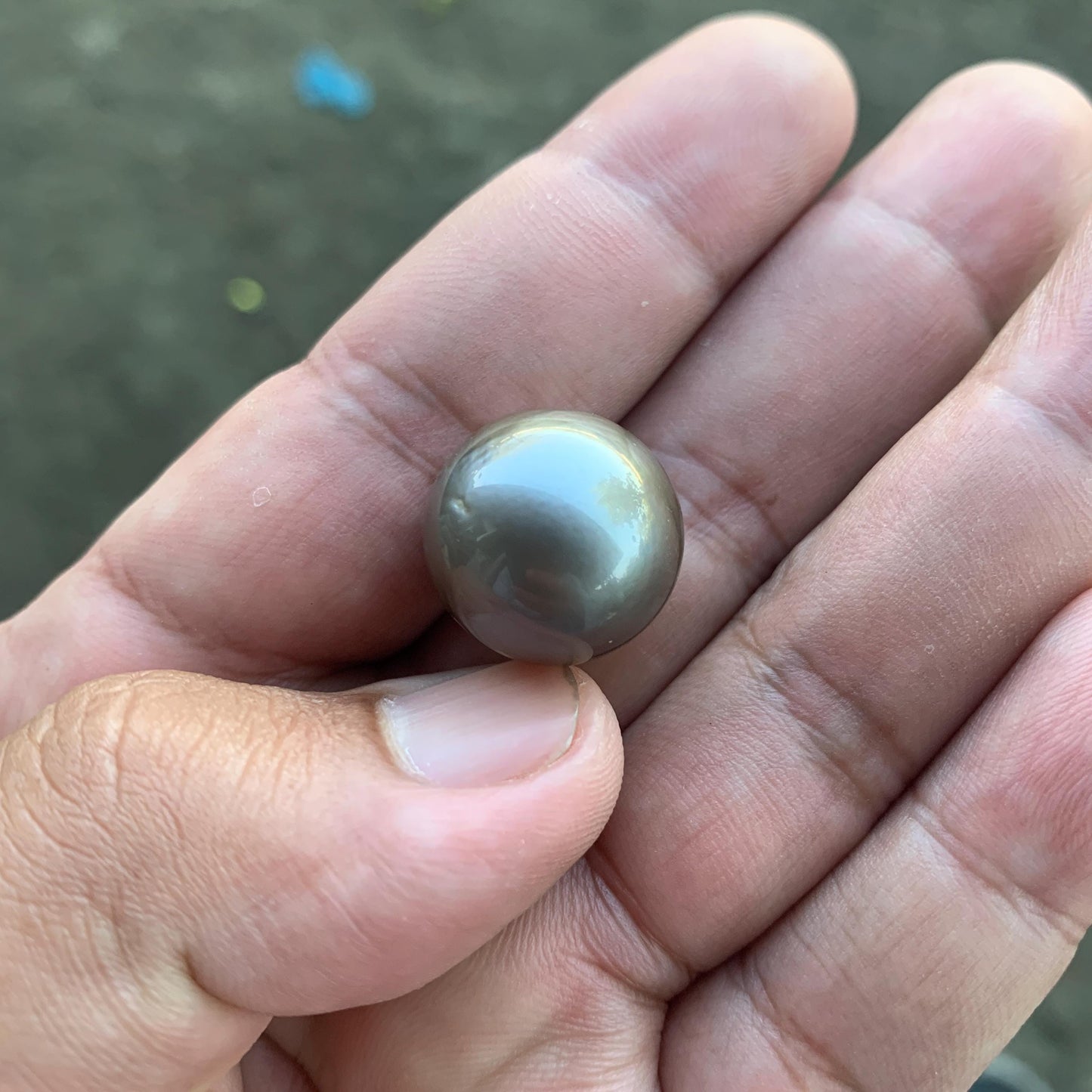 17.4mm Loose Seawater Pearl Tahitian Edition Pearl Beads BoZorX BT-1