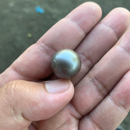 17.4mm Loose Seawater Pearl Tahitian Edition Pearl Beads BoZorX BT-1