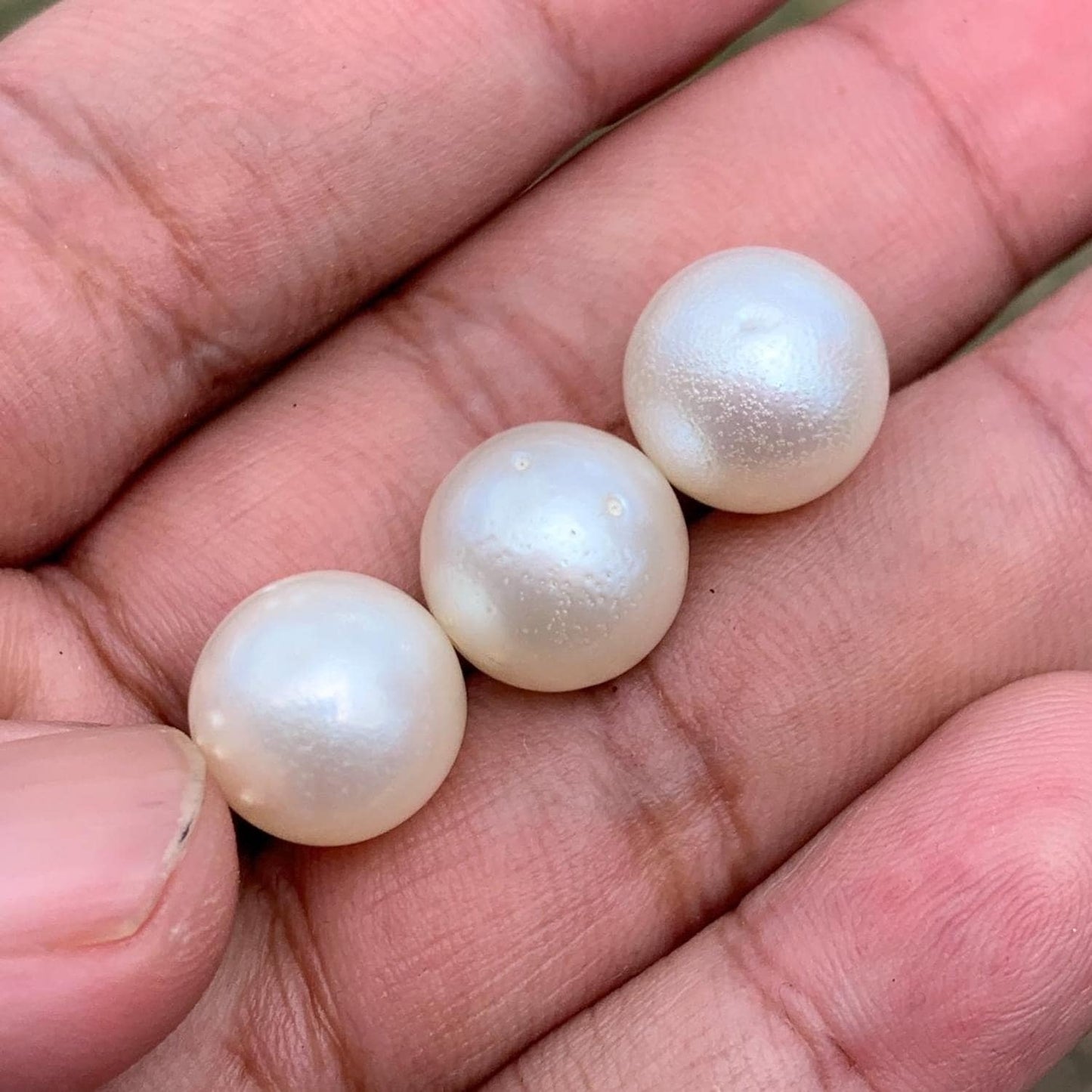 Indonesia Loose Seawater Pearl Special Edition Pearl Beads BoZorX Auct-F