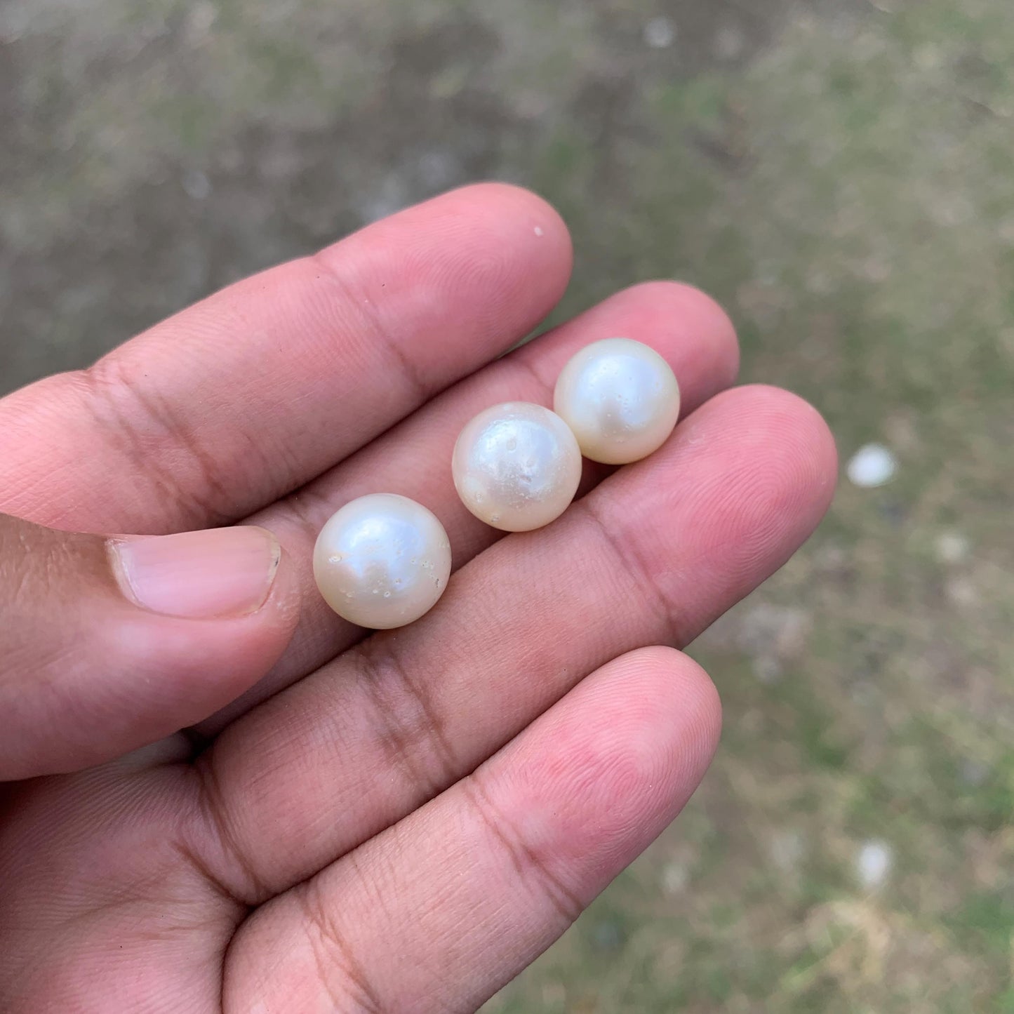 Indonesia Loose Seawater Pearl Special Edition Pearl Beads BoZorX Auct-L