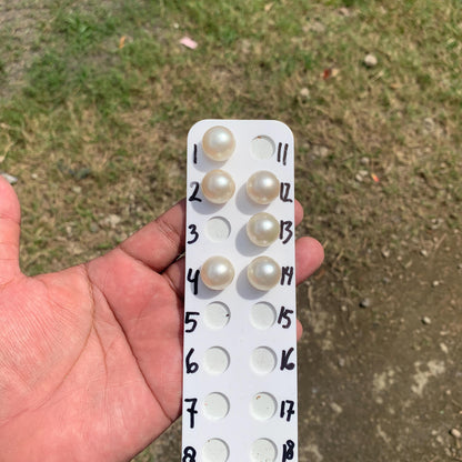 15.1-15.8mm Loose Indonesia White Sea Pearl White South Sea Pearl BoZorX HB-R