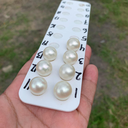 Large South Sea Pearl Beads: Genuine Indonesian Loose Pearls (14.4-14.9mm) HB-R3