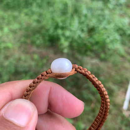 Handmade Bracelet With Indonesia South Sea Pearl BoZorX Size 11.5mm R-12