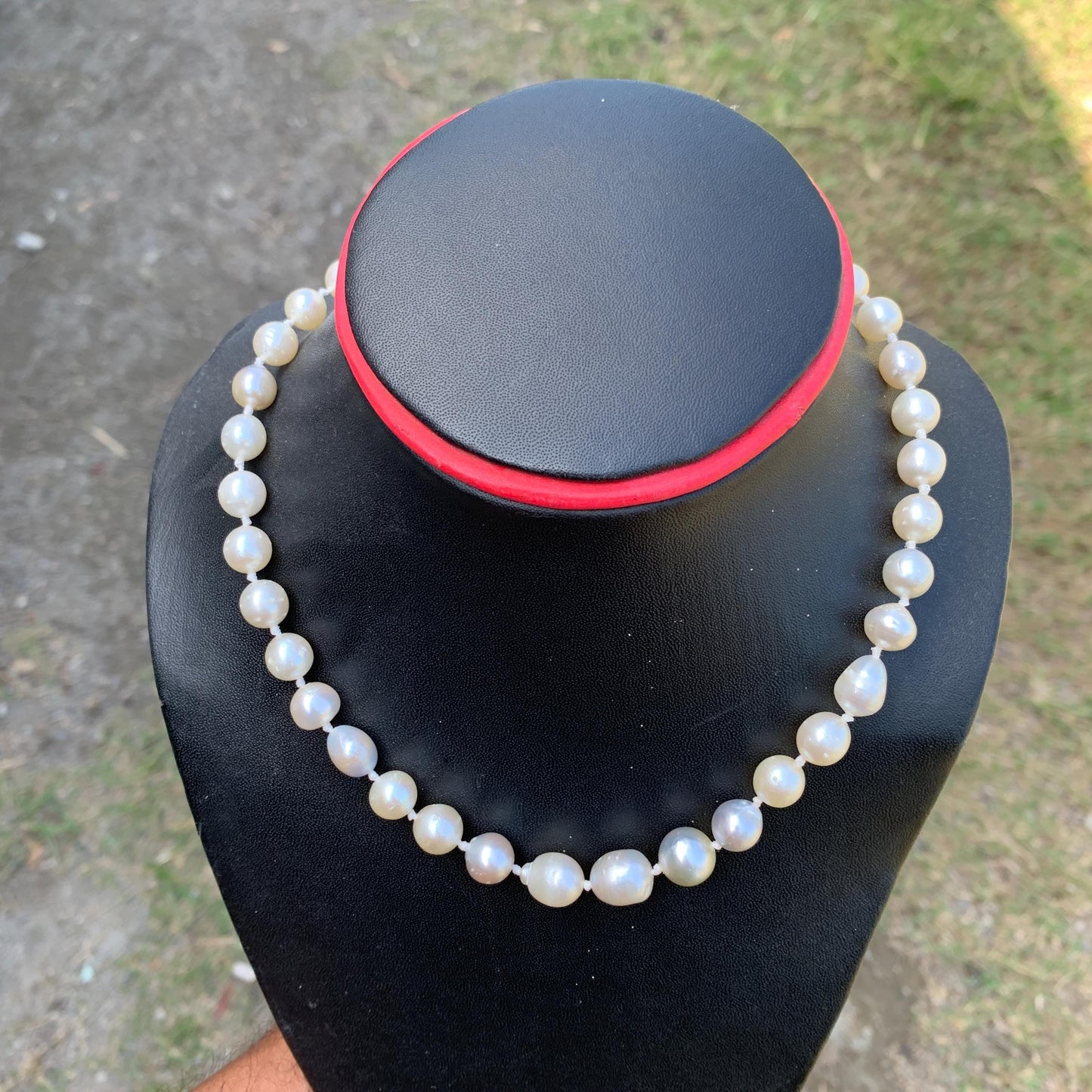 Genuine South Sea Pearl Necklace (7.5-10.8mm, 41cm)