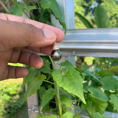 Real South Sea Pearl Pendant 12mm Saltwater Pearl JN-2