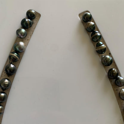 Tahitian Pearl Necklace Black Pearl Necklace Baroque Pearl Necklace Pearl Necklace Seawater pearl Necklace 8mm BoZorX