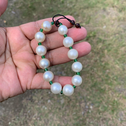 Real South Sea Pearl Bracelet 11-12.5mm Saltwater Pearl GR-19