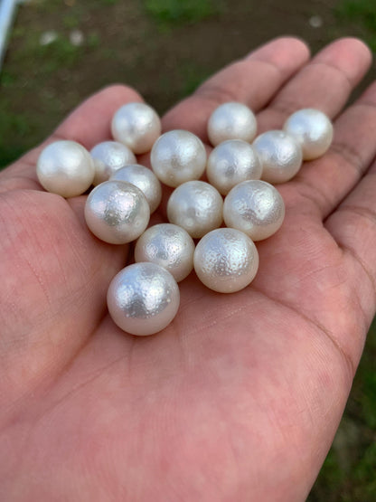 13-13.4mm Indonesia Loose South Sea Pearl Seawater Pearl Beads Special edition Pearl BoZorX BL-1