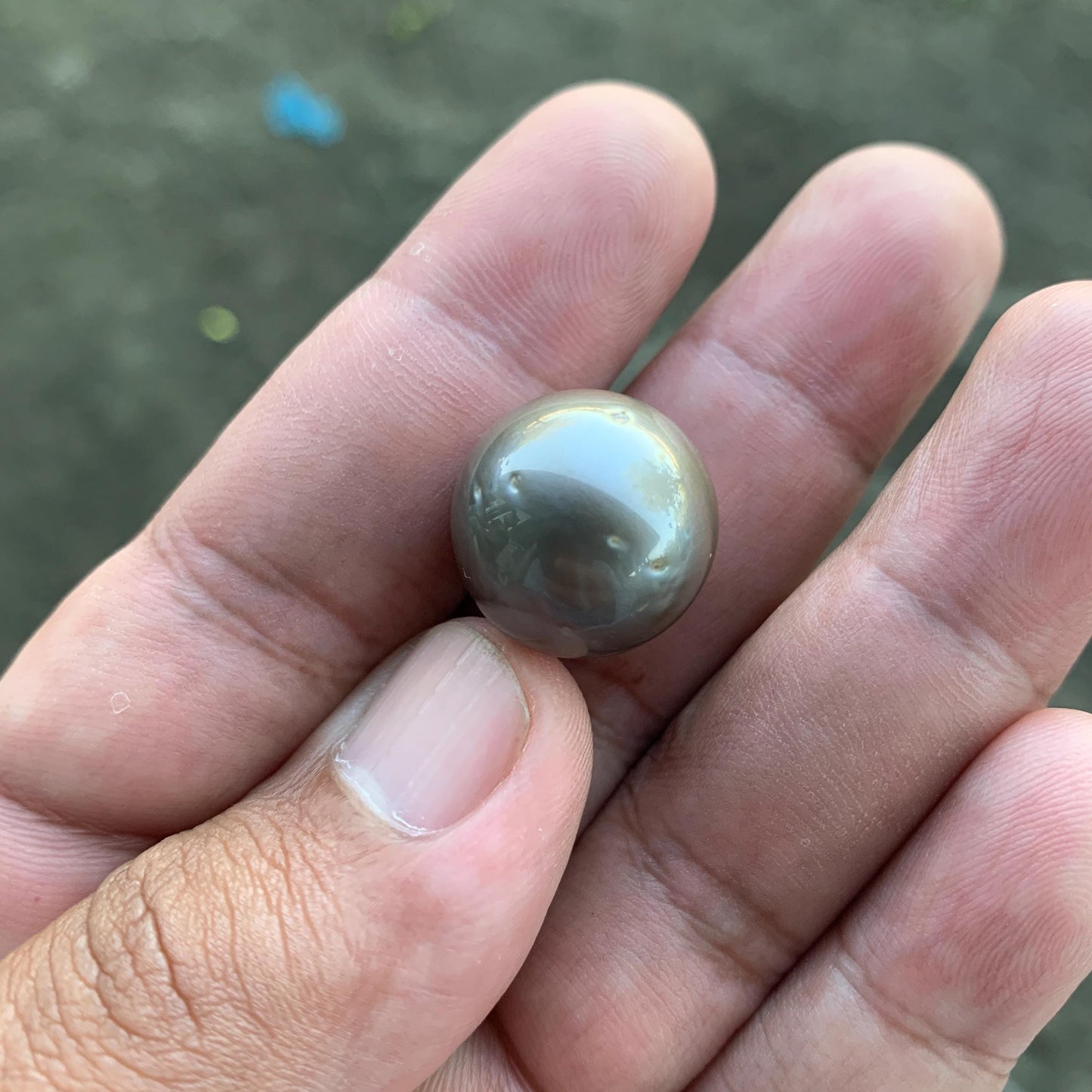 17.4mm Loose Seawater Pearl Tahitian Edition Pearl Beads BoZorX BT-1