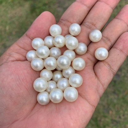 31 Pcs 11-11.4mm Indonesia Loose South Sea Pearl Seawater Pearl Beads Special edition Pearl BoZorX GR-21