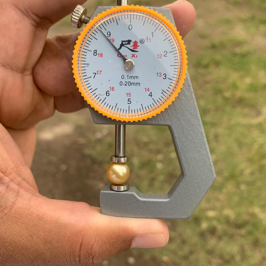 Loose Golden South Sea Pearl Beads Sea Pearl Beads High Grade Loose Saltwater Pearl Bead Small-3