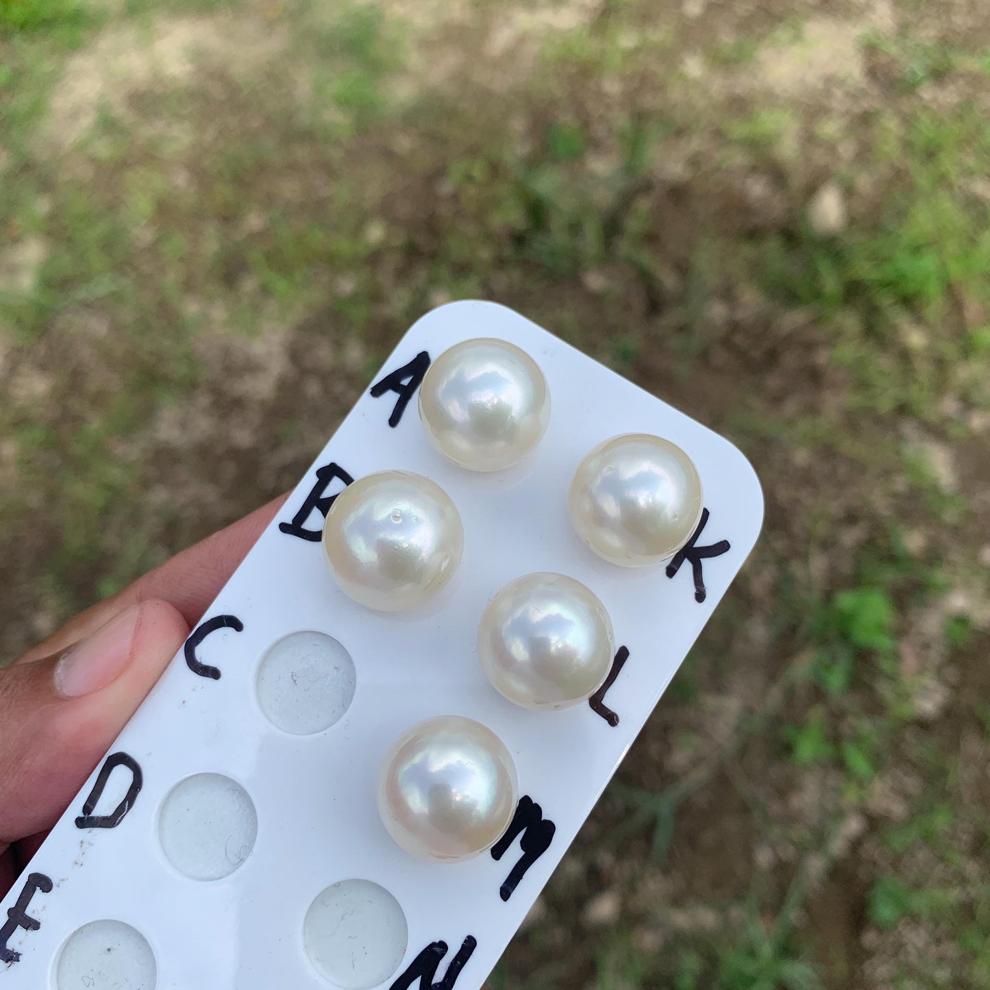 15.4-16.2mm Real south sea pearl saltwater pearl seawater pearl Pendant BoZorX HB-S